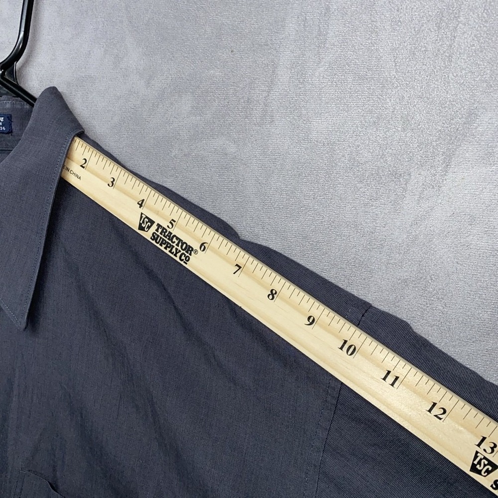 FALCON BAY CLASSICS Mens‎ XL Dark Gray Button Up Pockets Durable Dual Pocket - Picture 7 of 12